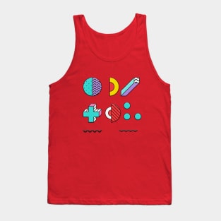 Cool Squid Game Design Tank Top